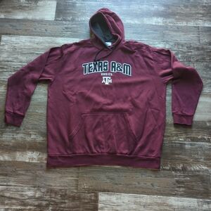Knights Apparel Texas A&M collegiate hoodie men's size 2XL Burgundy